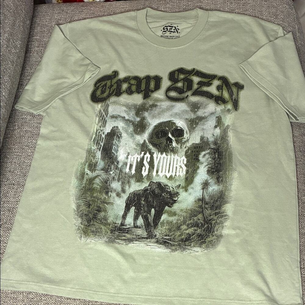 Green Graphic T-Shirt